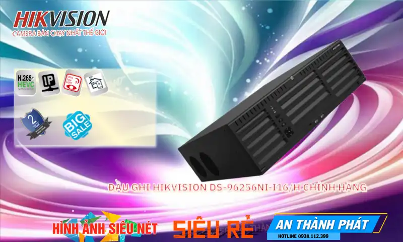 DS-96256NI-I16/H sắc nét Hikvision DS-96256NI-I16/H sắc nét Hikvision