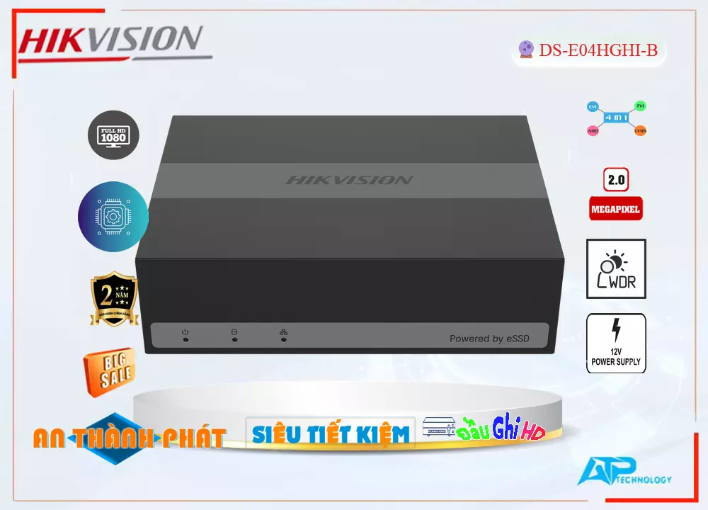 Đầu Ghi DS-E08HGHI-B Giá rẻ Đầu Ghi DS-E08HGHI-B Giá rẻ