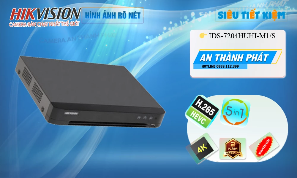 IDS-7204HUHI-M1/S Đầu Ghi Hình Chi phí phù hợp