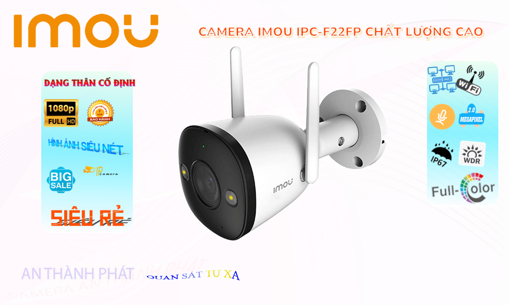 Camera Wifi Imou IPC-F22FP Tiết Kiệm