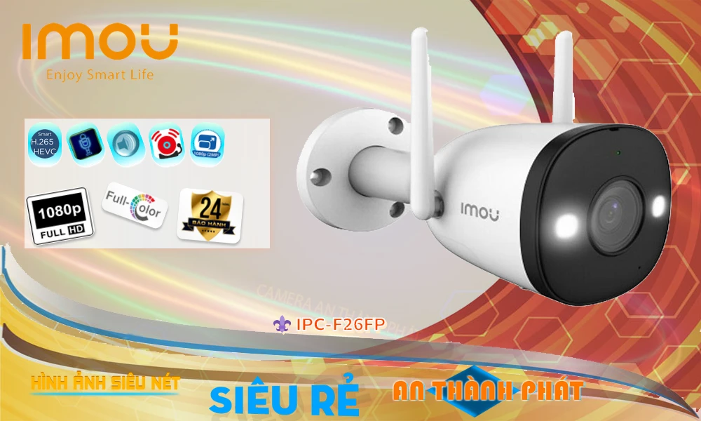 Camera Wifi Imou IPC-F26FP Mẫu Đẹp