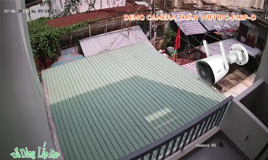 Camera Wifi Imou Thiết kế Đẹp IPC-F42P-D