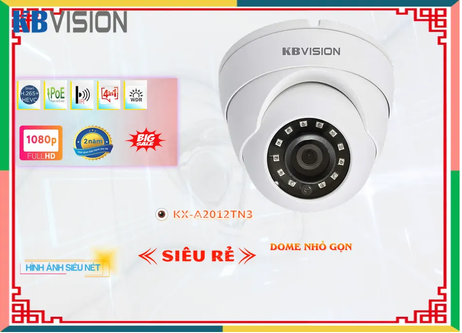 KX-A2012TN3 KBvision Với giá cạnh tranh