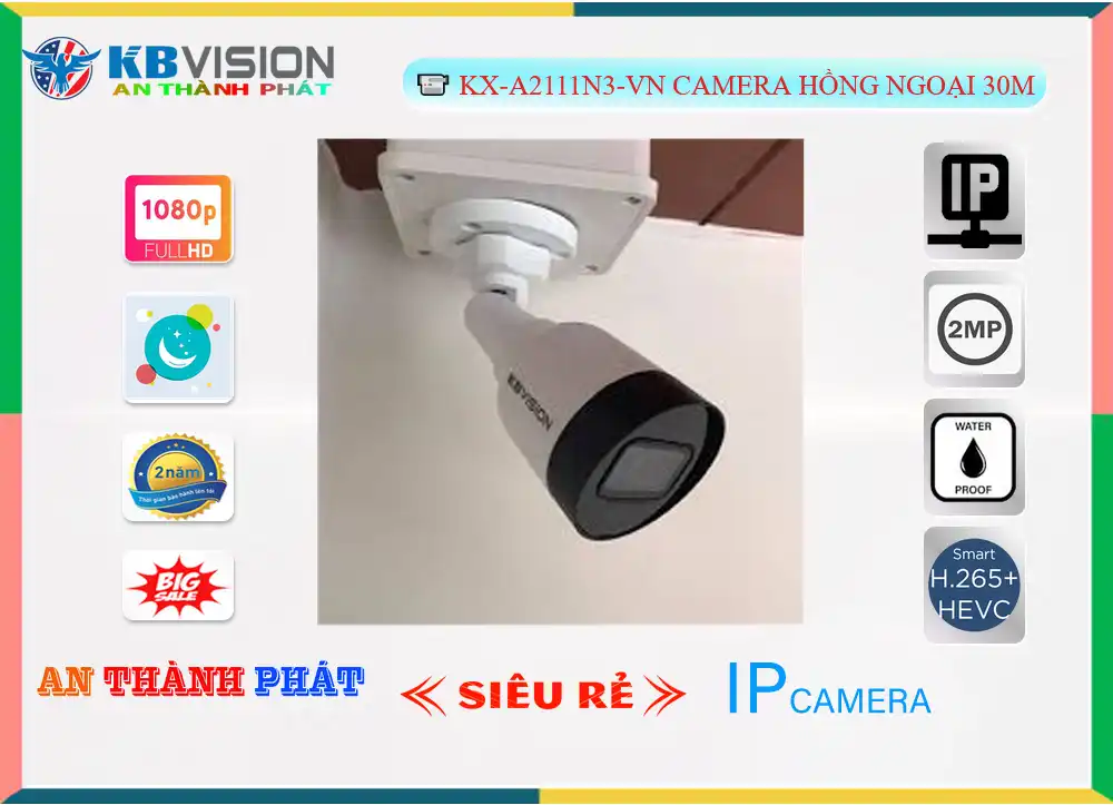 KBvision KX-A2111N3-VN Sắc Nét