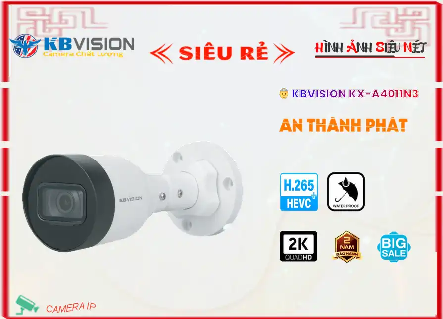 Camera KX-A4011N3 KBvision Chất Lượng Camera KX-A4011N3 KBvision Chất Lượng