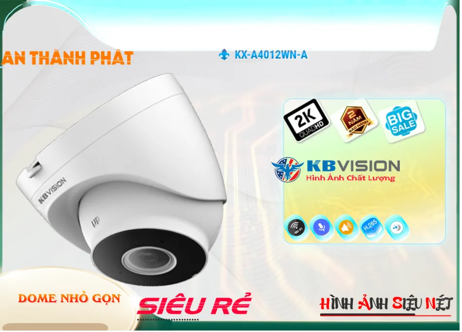 KX-A4012WN-ACamera Sắt Nét KBvision KX-A4012WN-ACamera Sắt Nét KBvision