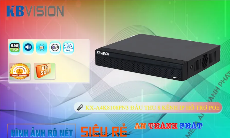 ✔️ KX-A4K8108PN3 KBvision Chất Lượng