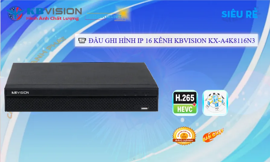 Đầu Ghi KX-A4K8116N3 Giá rẻ Đầu Ghi KX-A4K8116N3 Giá rẻ