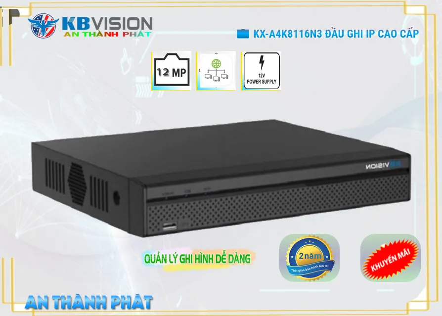 Đầu Ghi KX-A4K8116N3 Giá rẻ Đầu Ghi KX-A4K8116N3 Giá rẻ