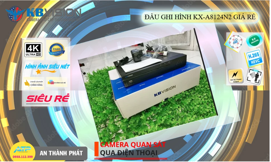 Đầu Thu KX-A8124N2 KBvision ✅