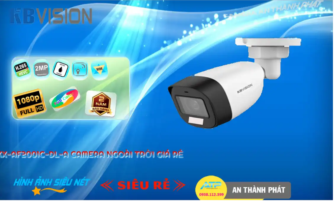 KX-AF2001C-DL-A Camera Thiết kế Đẹp KBvision