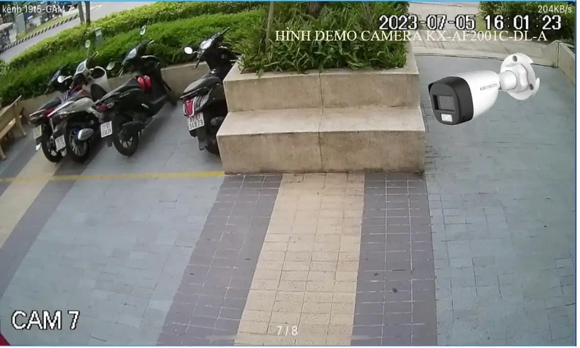 KX-AF2001C-DL-A Camera Thiết kế Đẹp KBvision