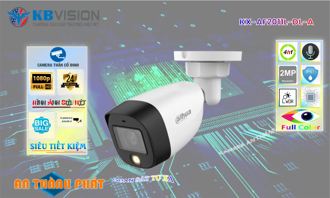 KBvision KX-AF2011L-DL-A Sắc Nét