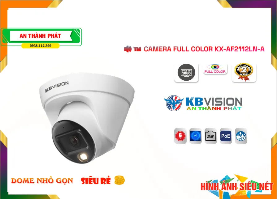 Camera Kbvision KX-AF2112LN-A Camera Kbvision KX-AF2112LN-A