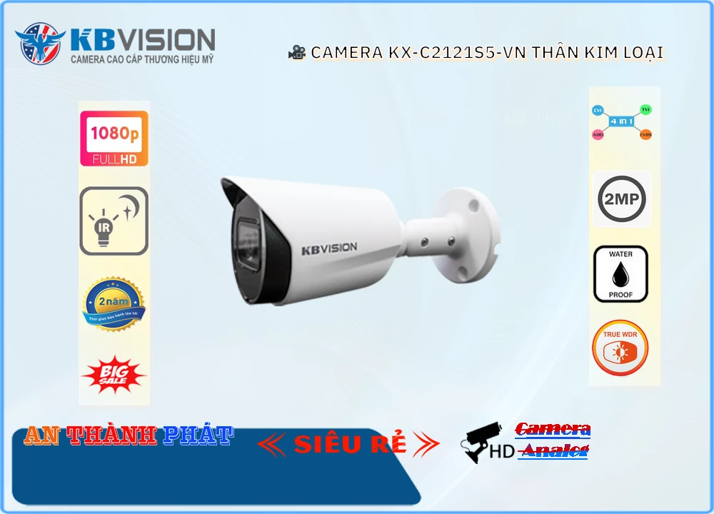 Camera KBvision KX-C2121S5-VN,thông số KX-C2121S5-VN,KX C2121S5 VN,chức năng KX-C2121S5-VN 2.0 MP FULL HD 1080P , Camera Giá re KX-C2121S5-VN Công Nghệ Mới,KX-C2121S5-VN mới,Bán giá rẻ KX-C2121S5-VN,Giá KX-C2121S5-VN,phân phối KX-C2121S5-VN,KX-C2121S5-VN Bán Giá Rẻ,KX-C2121S5-VN Giá Hấp Dẫn,KX-C2121S5-VN Giá Thấp Nhất,Giá Bán KX-C2121S5-VN,Nơi bán KX-C2121S5-VN