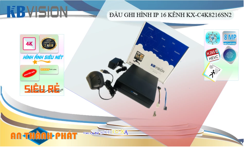 Đầu Thu KX-C4K8216SN2 KBvision