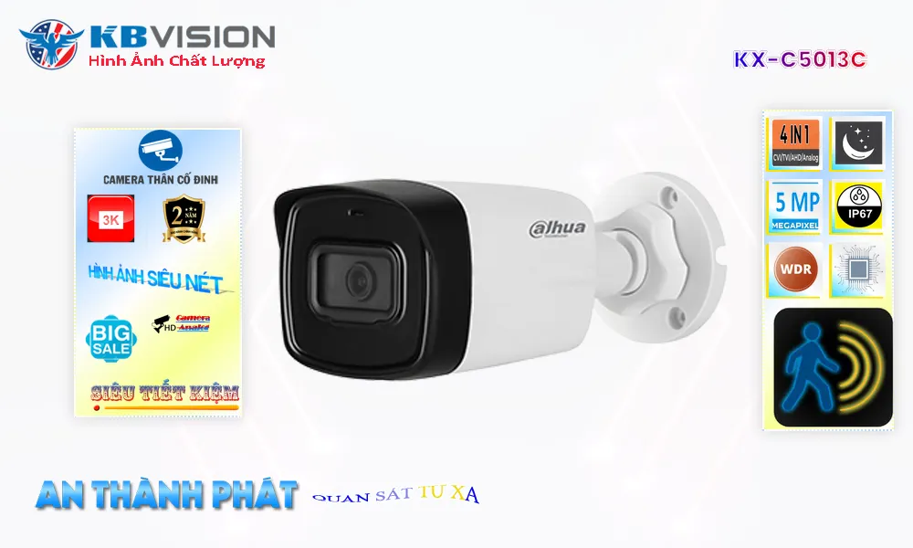 KBvision KX-C5013C Sắc Nét