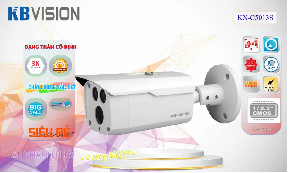 ❂  KX-C5013S KBvision Thiết kế Đẹp