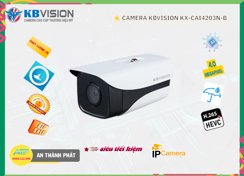 Camera KBvision KX-CAi4203N-B Camera KBvision KX-CAi4203N-B