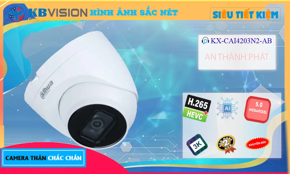 KX-CAi4203N2-AB KBvision Với giá cạnh tranh