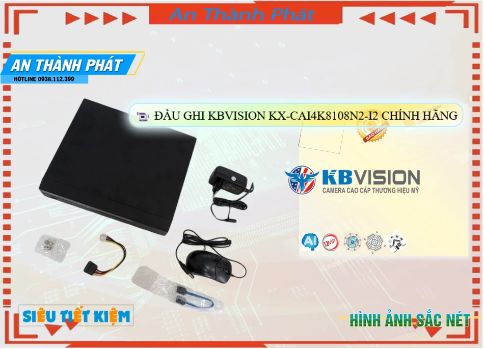 KX-CAi4K8108N2-I2 Hình Ảnh Đẹp KBvision KX-CAi4K8108N2-I2 Hình Ảnh Đẹp KBvision