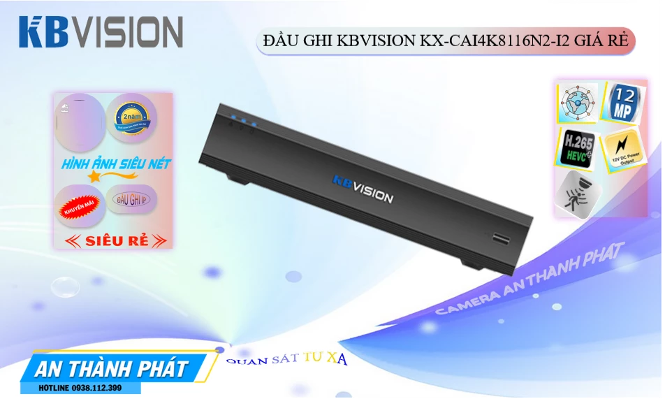 Đầu Ghi KX-CAi4K8116N2-I2 Đầu Ghi KX-CAi4K8116N2-I2