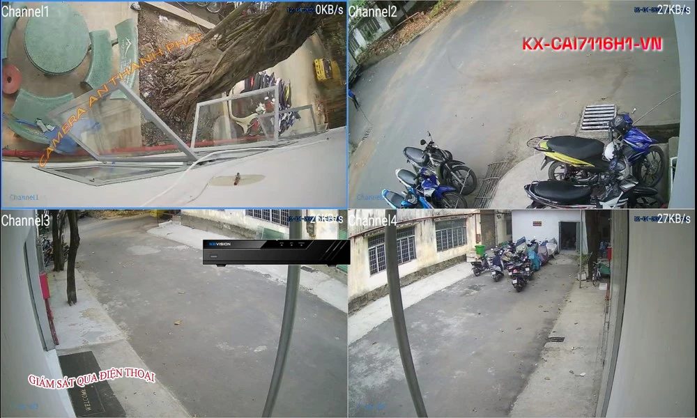 Đầu Thu KTS KBvision KX-CAi7116H1-VN ✪