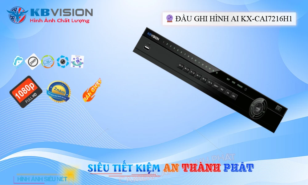 ✪  KX-CAi7216H1 Đầu Thu KBvision