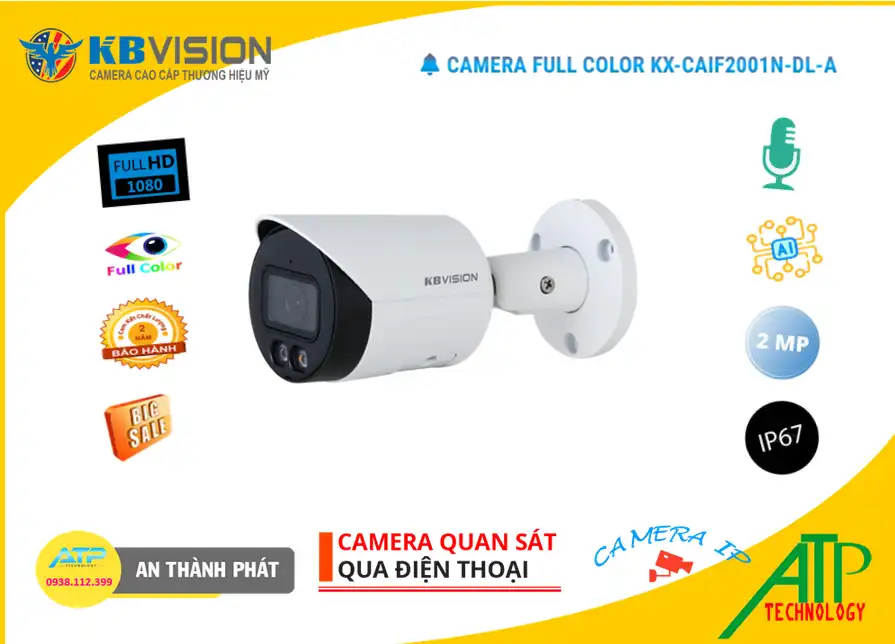 KX-CAiF2001N-DL-A KBvision Thiết kế Đẹp ✅ KX-CAiF2001N-DL-A KBvision Thiết kế Đẹp ✅