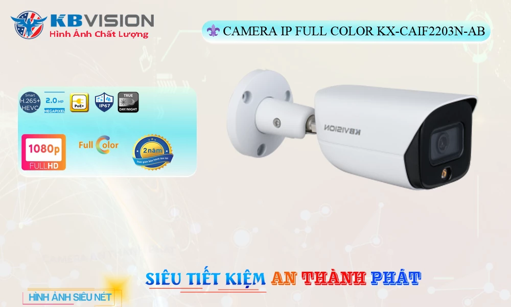 KX-CAiF2203N-AB Camera KBvision Giá rẻ ✔️