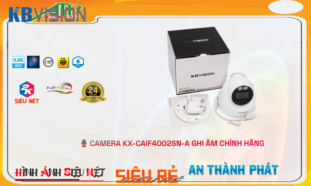 Camera KBvision KX-CAiF4002SN-A Tiết Kiệm Camera KBvision KX-CAiF4002SN-A Tiết Kiệm