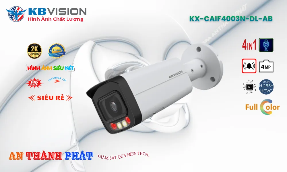 KX-CAiF4003N-DL-AB Sắc Nét KBvision KX-CAiF4003N-DL-AB Sắc Nét KBvision