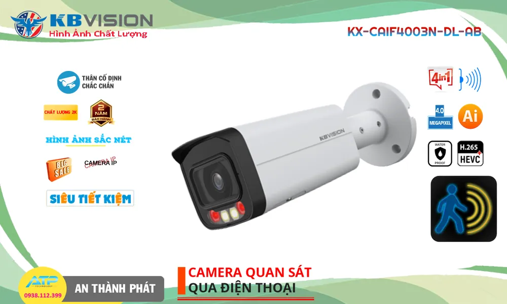 KX-CAiF4003N-DL-AB Sắc Nét KBvision KX-CAiF4003N-DL-AB Sắc Nét KBvision