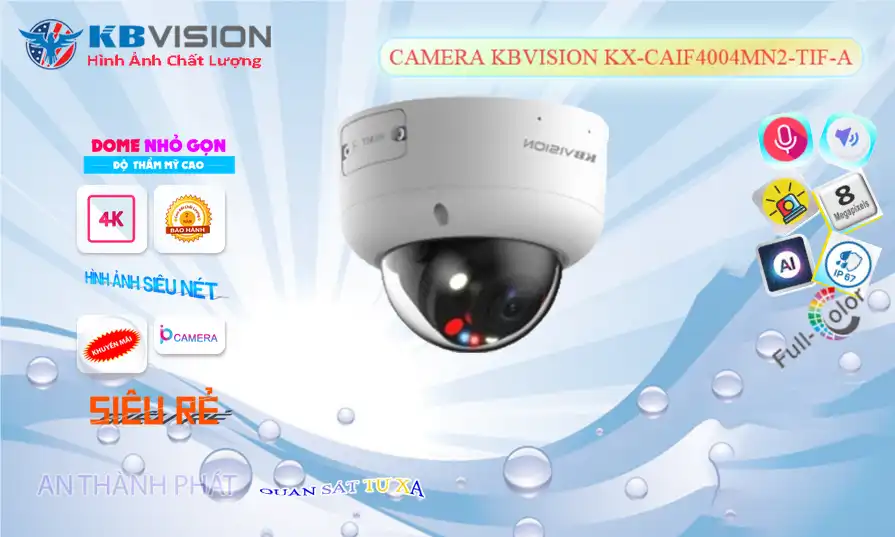 KX-CAiF4004MN2-TiF-A Camera Thiết kế Đẹp KBvision ✅ KX-CAiF4004MN2-TiF-A Camera Thiết kế Đẹp KBvision ✅