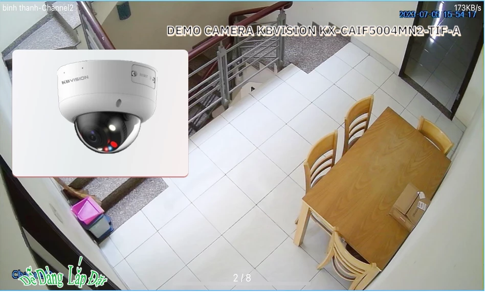 KX-CAiF5004MN2-TiF-A Camera KBvision ✪