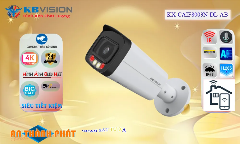 Camera KBvision đang khuyến mãi KX-CAiF8003N-DL-AB Camera KBvision đang khuyến mãi KX-CAiF8003N-DL-AB