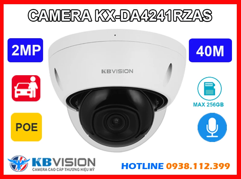 KX-DA4241RZAS,KX-DA4241RZAS Giá rẻ,KX DA4241RZAS,chức năng KX-DA4241RZAS Cấp Nguồn Qua Dây Mạng thông số có Phát hiện chuyển động, phát hiện con người Camera Giá Rẻ KBvision ,thông số KX-DA4241RZAS,giá kỹ thuật Loại Camera an ninh KX-DA4241RZAS,Giá kỹ thuật KX-DA4241RZAS,KX-DA4241RZAS mới