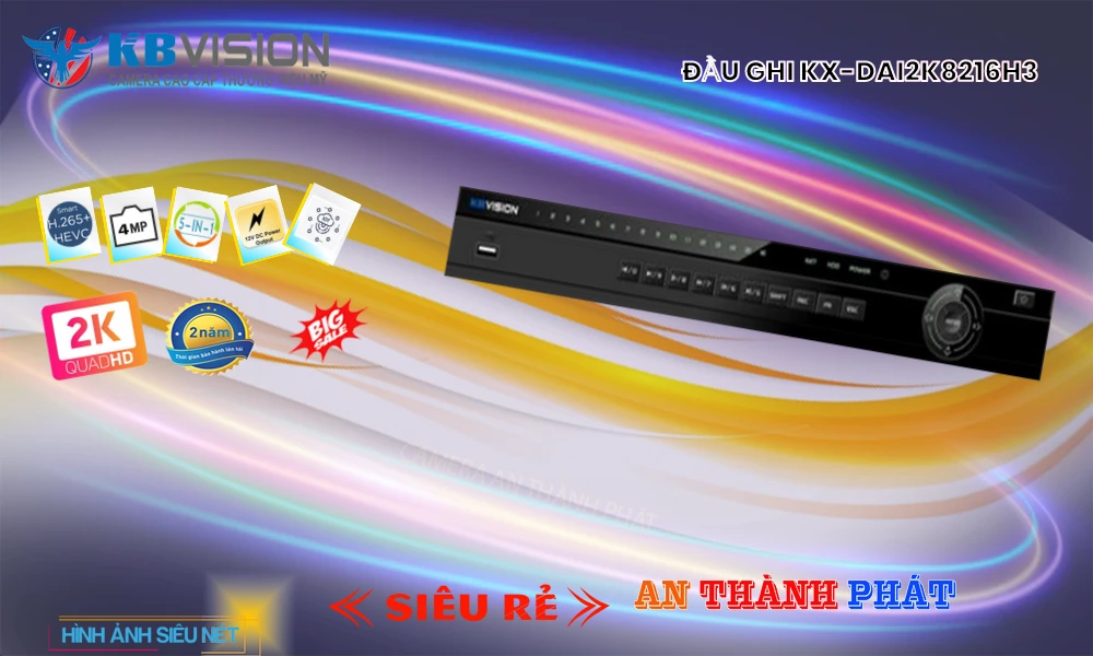 KBvision KX-DAi2K8216H3 Hình Ảnh Đẹp