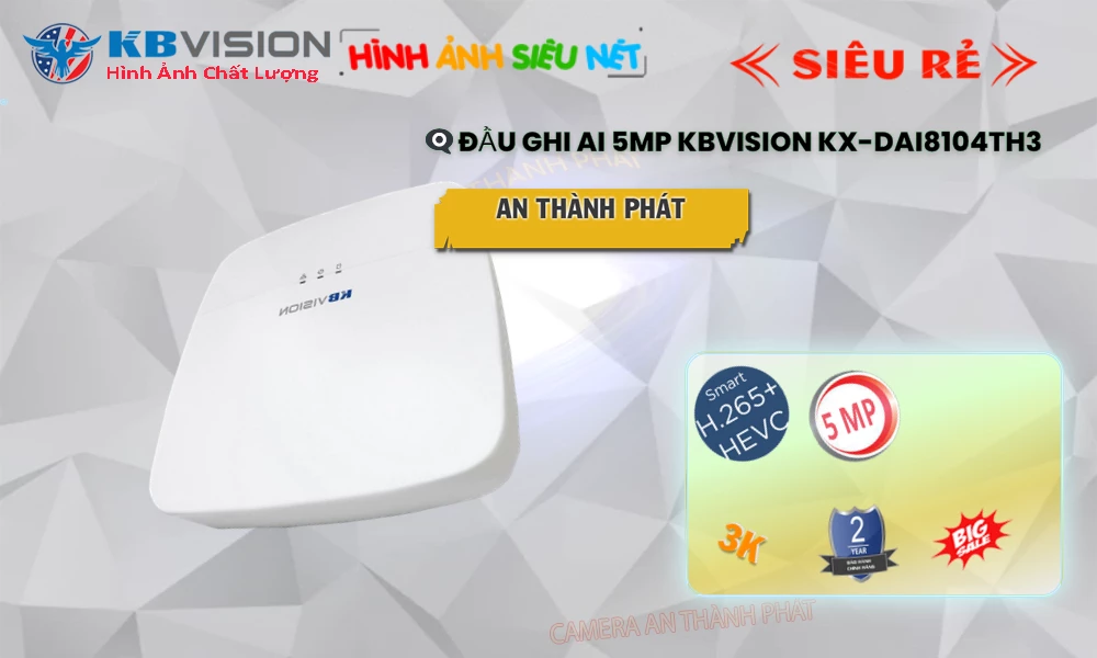 KX-DAi8104TH3Thiết Bị Ghi Hình Với giá cạnh tranh KBvision