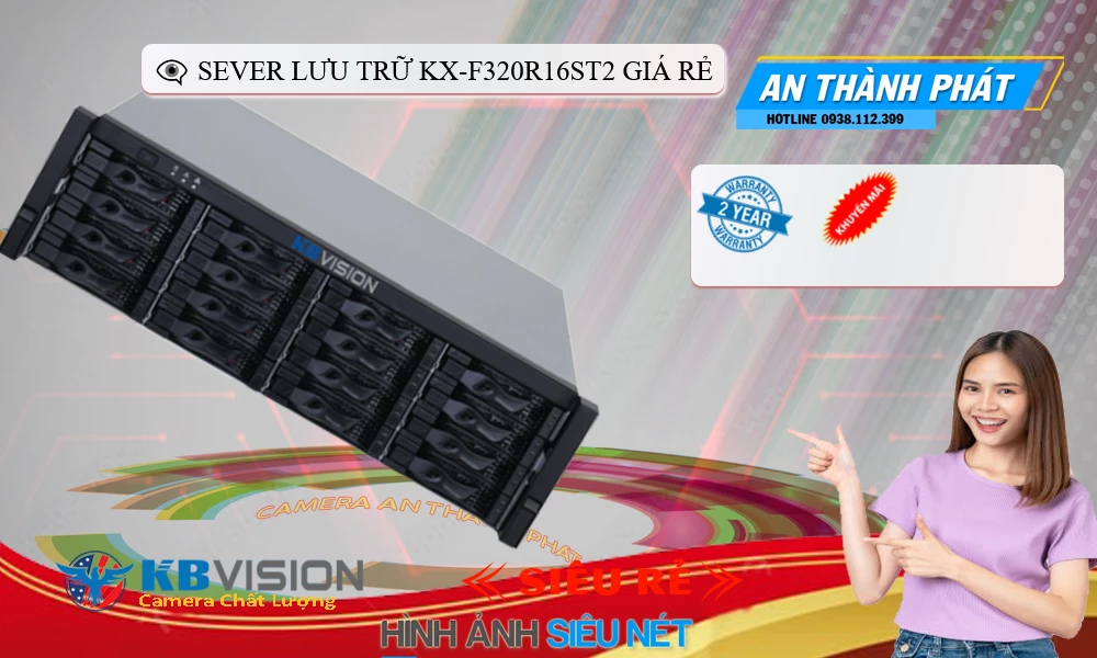 ✅ Đầu Thu KX-F320R16ST2 KBvision ✅ Đầu Thu KX-F320R16ST2 KBvision