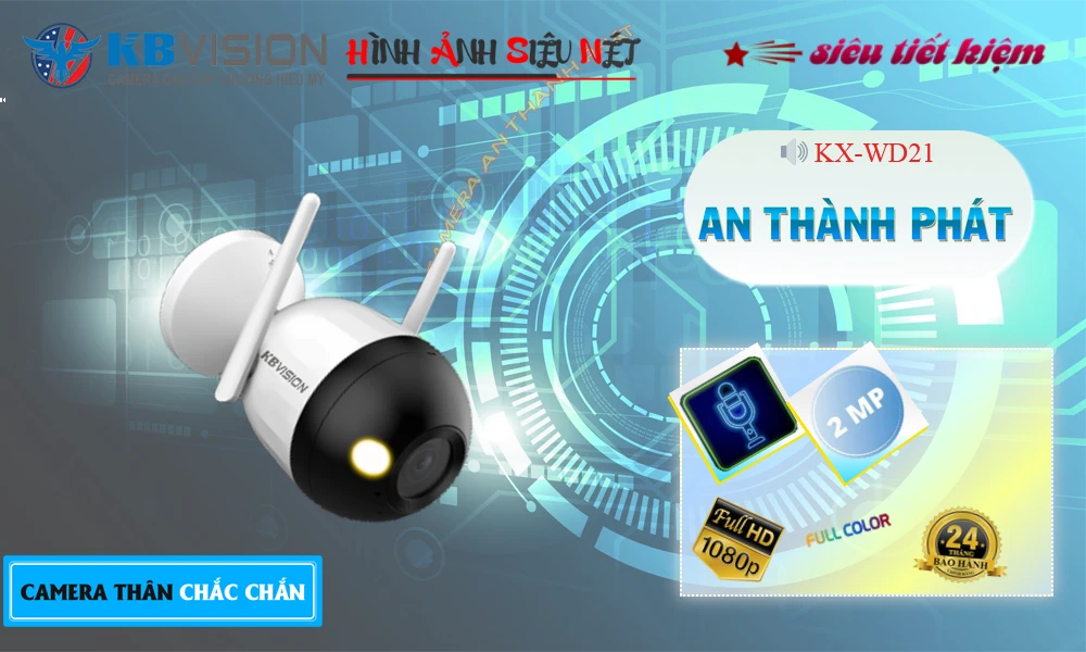 Camera KX-WD21 KBvision đang khuyến mãi Camera KX-WD21 KBvision đang khuyến mãi