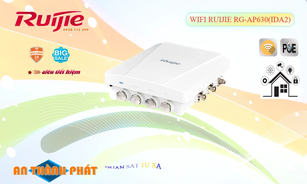 Hãng Ruijie  Bộ Quản Lý Mạng  RG-AP630(IDA2)