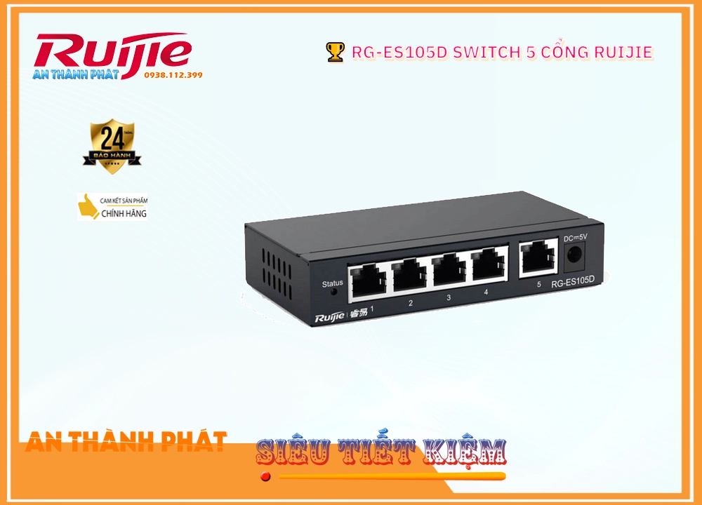 RG ES105D,Switch chia mạng Hãng Ruijie RG-ES105D,RG-ES105D rẻ nhất,RG-ES105D Mới nhất,RG-ES105D Siêu rẻ,Phân phối rẻ RG-ES105D,RG-ES105D bán rẻ,RG-ES105D tốt nhất,Giá Bán RG-ES105D,Địa Chỉ Bán RG-ES105D,thông số RG-ES105D,tuổi thọ RG-ES105D,RG-ES105D giá mới nhất,RG-ES105D Giá Khuyến Mãi