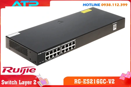 Swicth giá rẻ, Switch, Switch chính hãng, Switch RG-ES216GC-V2, Bộ chia mạng RG-ES216GC-V2, Bộ chia mạng Ruijie RG-ES216GC-V2,RG-ES216GC-V2 , Ruijie RG-ES216GC-V2