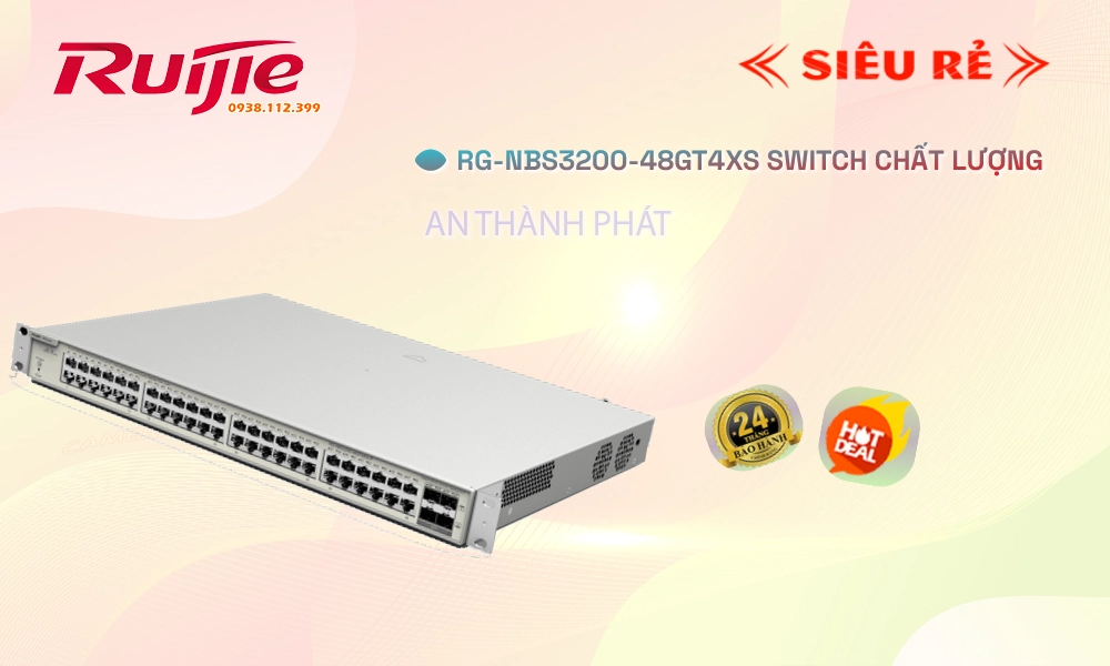 Bộ Quản Lý Mạng  RG-NBS3200-48GT4XS Hãng Ruijie
