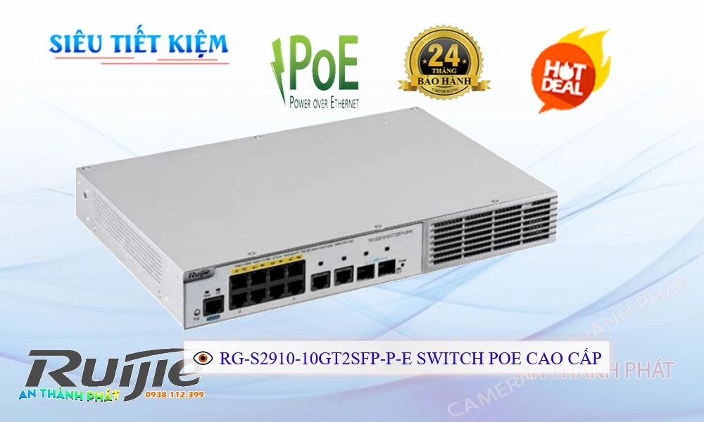 Hãng Ruijie RG-S2910-10GT2SFP-P-E