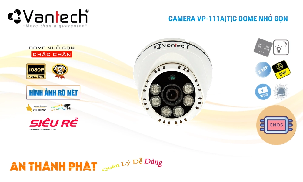 ✲ VP-111A|T|C Camera Chính Hãng VanTech ✲ VP-111A|T|C Camera Chính Hãng VanTech