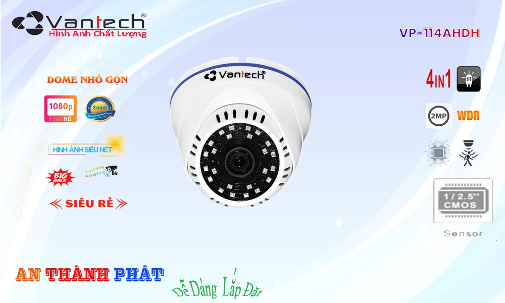 VP-114AHDH Sắc Nét VanTech