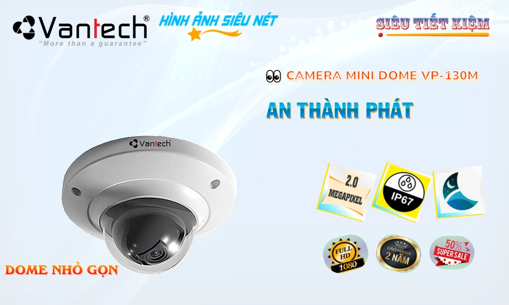 VP-130M Camera Cấp Nguồ Qua Dây Mạng VanTech Giá tốt