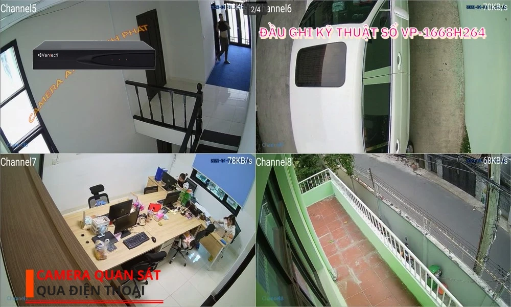 VP-1668H264 VanTech Chất Lượng